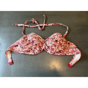 colorful underwire JETTE    swimsuit bikini top size US 36C